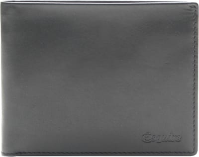 Esquire Portemonnee New Silk Wallet Black Zwart