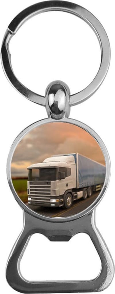 Bieropener Glas - Vrachtwagen