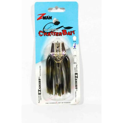 Zman Chatterbait Mini 3/8 oz Zinkend Kunstaas Groen Pompoen Paars (0778) blue