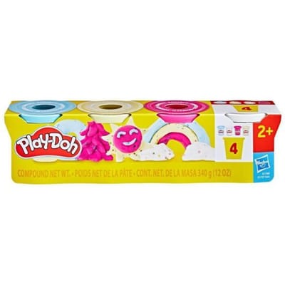 Play-Doh 4-pack Confetti-boetseerklei, verbeeldingsspeelgoed, knutselspeelgoed voor kinderen van 2+