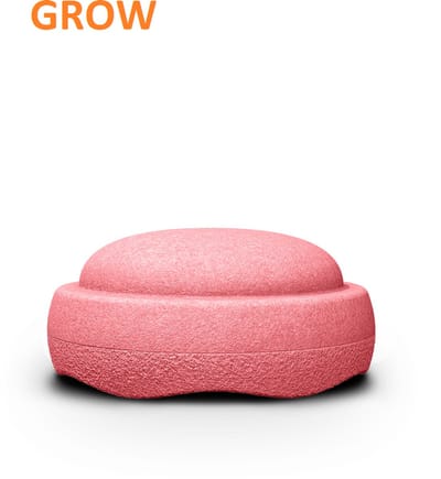 Stapelstein | GROW | Lichtrood (Pastel) | 1 steen XXL