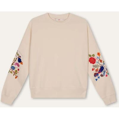 Oilily - Harper sweat l/s crew top - Wit - XS