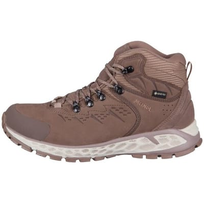 Meindl 5693 MENORCA WALKER LADY MID - Half-hoge schoenenDames wandelschoenenWandelschoenen - Kleur: Wit/beige - Maat: 38.5