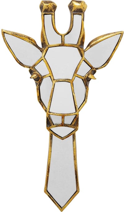 Wanddecoratie spiegel giraffe Kare Design
