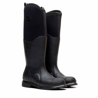 Muck Boot Colt Ryder | Zwart/Zwart - Regenlaarzen - Maat 38 -