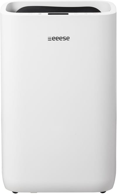 Eeese Hugo 20L - Luchtontvochtiger - Ontvochtigt tot 20L per dag – Voor ruimtes tot 100 m² - Incl. wasdroogfunctie - IPX4 geclassificeerd - Geschikt voor badkamer