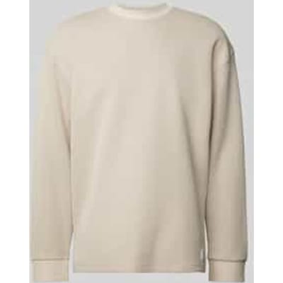 Gebreide pullover met opstaande kraag
