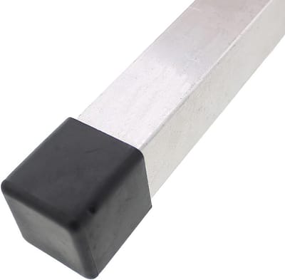 Rubberen Doppen voor Tafel- en Stoelpootbescherming - Vierkant 19 mm (3/4 inch) - Set van 4