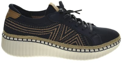 Blauwe Bohemian Dames Sneaker Skechers maat 36