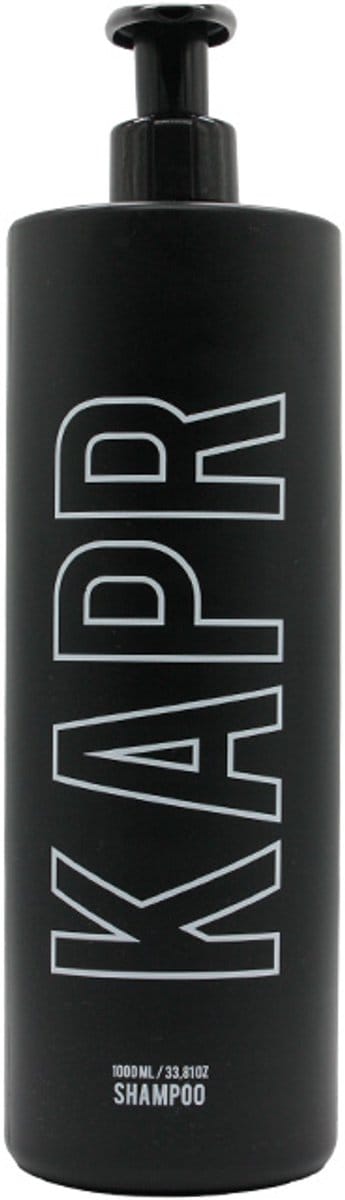 KAPR Shampoo 1000ml – Shampoo Mannen – Professionele Shampoo – Frisse Geur – Grootverpakking – Alle Haartypes