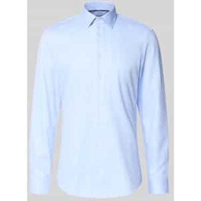 Super slim fit zakelijk hemd met kentkraag