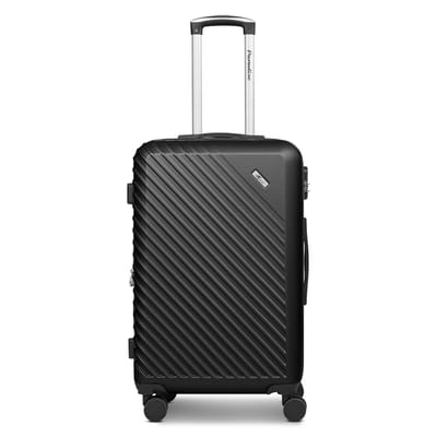 CHECK.IN Paradise 2.0 4 wielen Trolley M 68 cm met uitbreidingsplooi - Harde bagage - Combinatieslot - black