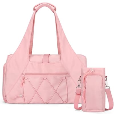 Haute Sporttas met Schoenenvak en Waterfles, 20 Liter - Ideale Gym Duffle Bag voor Vrouwen