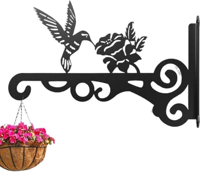 Plantenhanger Kolibrie - Decoratieve Haak - Tuin Decoratie - Elegant Vogelmotief - 25.4 cm - Hummingbird
