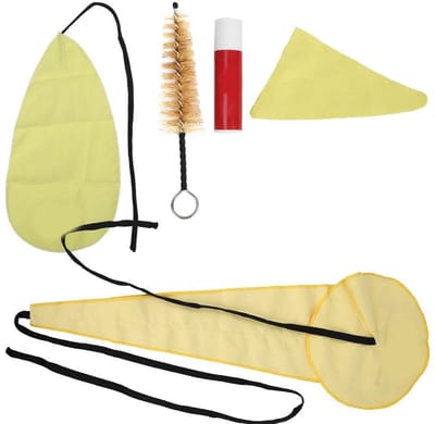 Dailygoody - Saxofoon Reinigingsset - Onderhoud Kit - 5 Stuks - Inclusief Riet en Mute - Voor Saxofoon - Praktische Accessoires - Ideaal voor Muzikant