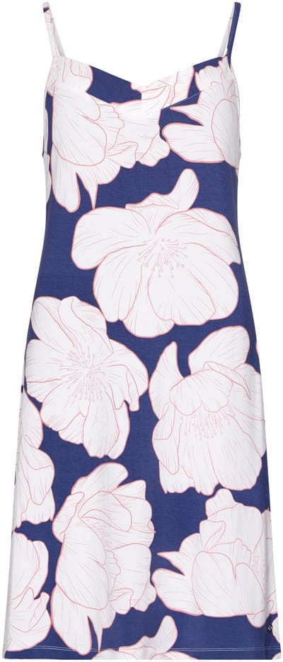 Dames Nachthemd Pastunette Premium - Wispering Petals - Viscose - Spaghetti - Maat 40