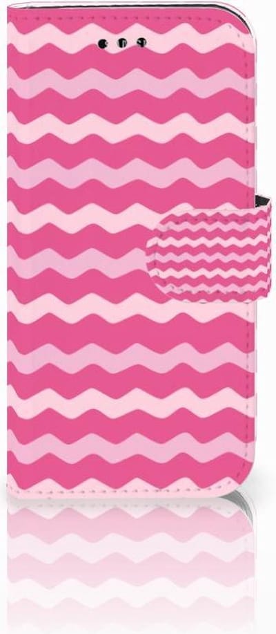 Samsung Galaxy A3 2017 Telefoon Hoesje Waves Pink
