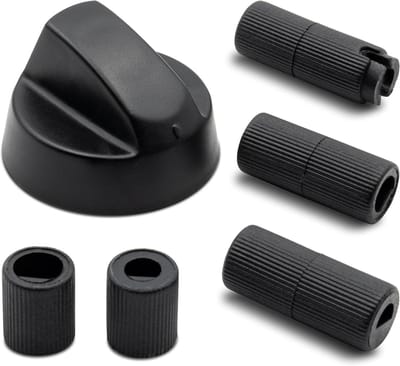 Universele Draaiknop voor Fornuis en Oven met 5 Adapters