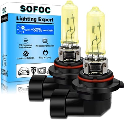 Halogeen Koplampen - Auto Lampen - Verbeterde Zichtbaarheid - 30% Helderder Licht - 12V 65W - Geel