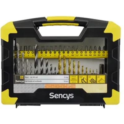 Sencys Boor- En Bitset - Voor Metaal/hout/kunststof/metselwerk - 70-delig