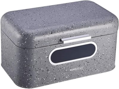 Broodtrommel 30 x 19.5 x 15.8 cm - Frisse Brood Bewaren - Handig Deksel - Stevig Ontwerp