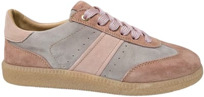 Gianluca Pisati Carol Pha-Per-Cip Sneakers Roze met Blauw Nubuck en Suede Dames - Roze/Blauw - 36
