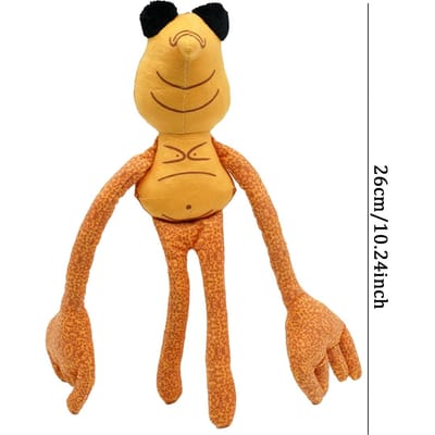 Treasuringu Nieuw Marcus Worm Pluche Speelgoed Kawaii Oranje Monster Knuffelpoppen Grappig Pluche Speelgoed Halloween Verjaardagscadeaus
