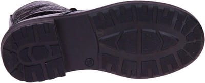 Beberlis Zwarte Veterboot Lak