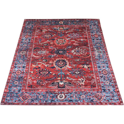 Vloerkleed Abad 200 x 290 cm - Vintage Design Vloerkleed met Klassiek Ornamentenpatroon