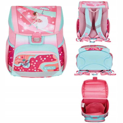 Herlitz Loop Ballet Love Rugzak - Lichtgewicht & Veilig voor School
