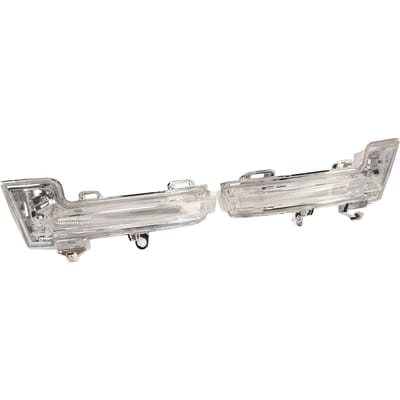1 paire Indicateurs de rétroviseur LED Dynamiques Gauche et Droite 5E0949101 Feux de clignotant de rétroviseur pour OCTAVIA 5E white