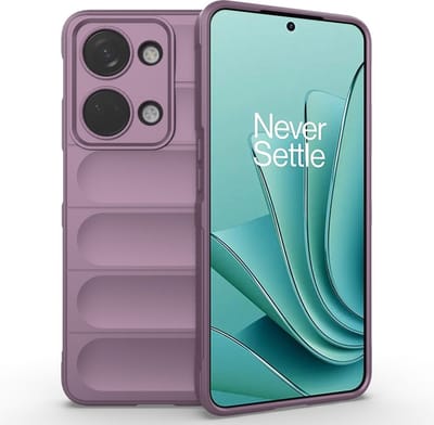 Coverup Hoesje - Geschikt voor OnePlus Nord 3 Hoesje - Coverup Hands-On Rugged Back Cover - Paars