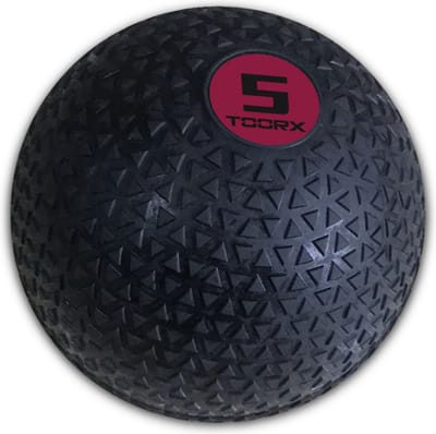 Toorx Fitness Slam Ball Pro - Fitnessbal - Functional Training - Tire Look - 5 kg - Zwart