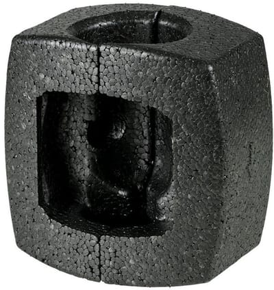 GRUNDFOS Accessoires voor circulatiepompen Warmte-isolerende schaalset UPE25-/32-40/60, 505821
