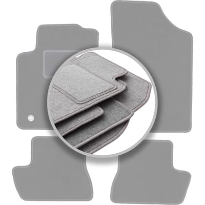 Automatten asgrijs voor: Citroen C2 hatchback (2003-2009)