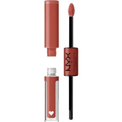 Nyx Professional Makeup Shine Loud High Shine Lip Color - Life Goals - Glanzende Vloeibare Lippenstift - Bruin