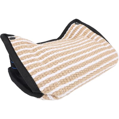 Oreiller de Morsure pour Chien en Lin Résistant à la Déchirure Manchon de Morsure pour Chien Oreiller d'Entraînement à la Morsure pour Berger Allemand
