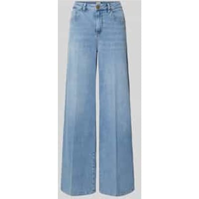 Wide leg Jeans met persplooien Model 'MAURY'