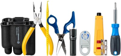 Punch Down Tool Kit - Telecommunicatie Gereedschap - Netwerk Installatie - Duurzaam Gereedschap - 7-delig - null