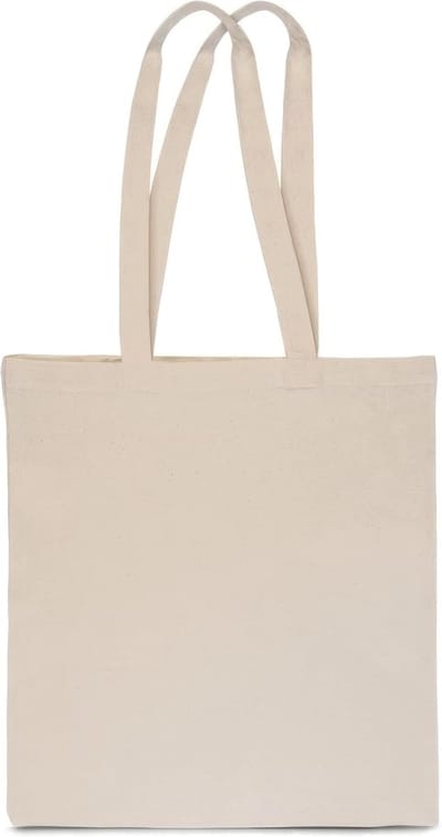 tas 38 x 42 cm - Tote Bag - Stoffen tas om te beschilderen Onbedrukt 1, 5, 10, 25, 50 stuks. - Katoenen tas met twee lange handgrepen - draagtas, boodschappentassen