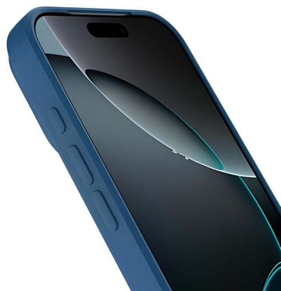Just in Case hoesje geschikt voor iPhone 17 Pro Hoesje geschikt voor MagSafe - Color Backcover - Blauw