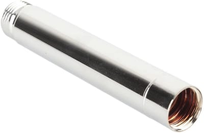 Dailygoods- Douchekop Verlengarm 10 cm - Roestvrij Stalen Douche Verlengbuis - G1/2 Connector - Chroom - Elegant Design - Eenvoudig te Installeren - Douchearm