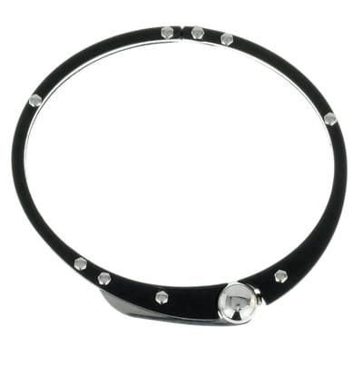 Behave - armband zwart staal - moderne herenstijl - polsmaat 19 cm