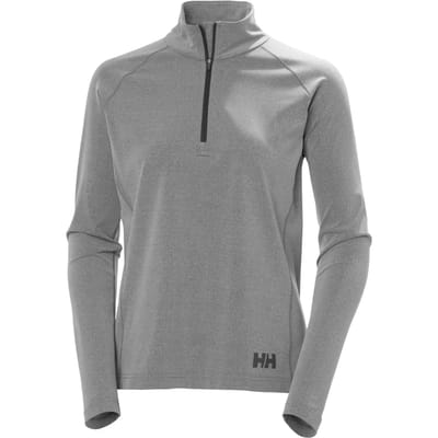 Helly Hansen Tyri Fleece Met Halve Rits Grijs L Vrouw