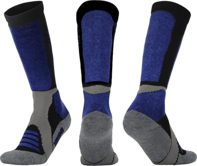 MowMow Skisokken Merino - Zilverionen - Antibacterieel - Heren - Dames - Maat 39-42