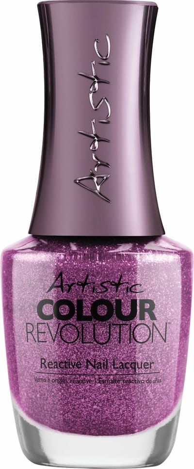 Artistic Nail Design Colour Revolution ' Main Attraction ' ( Oud-Rose Metallic )