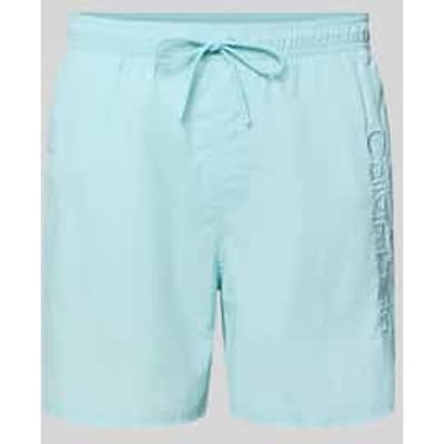regular fit zwemshorts met achterzak
