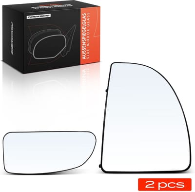 Frankberg 2x Buitenspiegelglas Rechts voor Citroën Jumper / Fiat