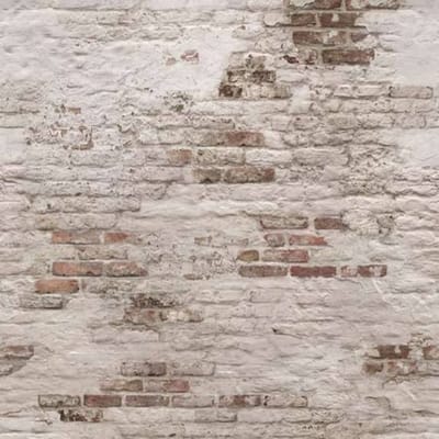 DUTCH - WALLCOVERINGS - Fotobehang - Old - Brick - Wall - beige - bruin