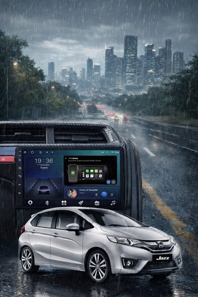 ADIVOX 9 inch T1 geschikt voor Honda Jazz 2016-2020 Android 15 CarPlay/Auto/WiFi/RDS/DSP/DAB+